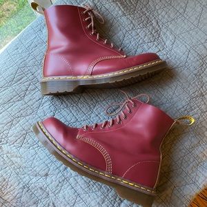 Dr. Doc Martens 1460 Oxblood Red England UK 8 10